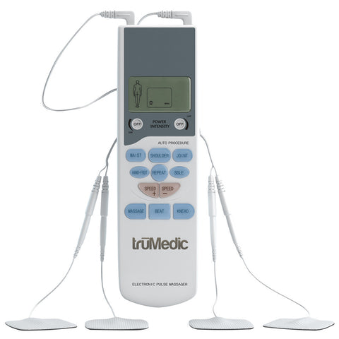 truMedic TENS Unit - Electronic Pulse Massager model PL-009